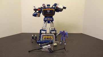 Transformers TRU Exclusive SOUNDWAVE Masterpiece MP-02 review and transformation