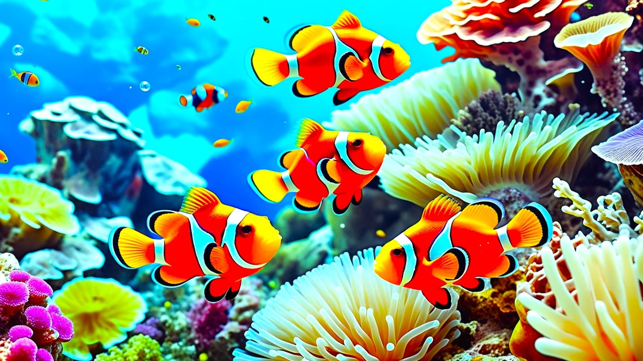 The Best 4K Aquarium - Explore the Stunning World of Sea Jellyfish and Beautiful Coral Reef Fish. #8