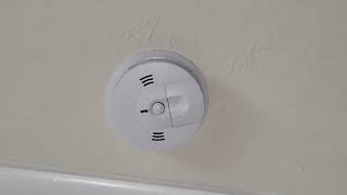 House smoke alarm/detector test 10/7/22