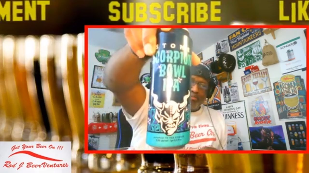 Rod J BeerVentures | Stone Scorpion Bowl IPA Live Beer Chat