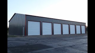 Business Ready 50'x100'x16' Metal Building: Custom Finished for Your Expanding Operations