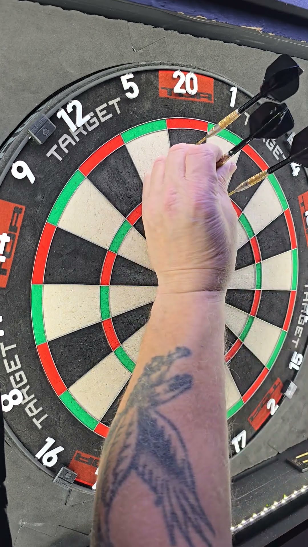 Target Japan Black Marque Warrior SP 90% Tungsten Steel Tip Darts