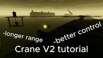 Crane V2 tutorial | Siberian Coal Mining Simulation Roblox