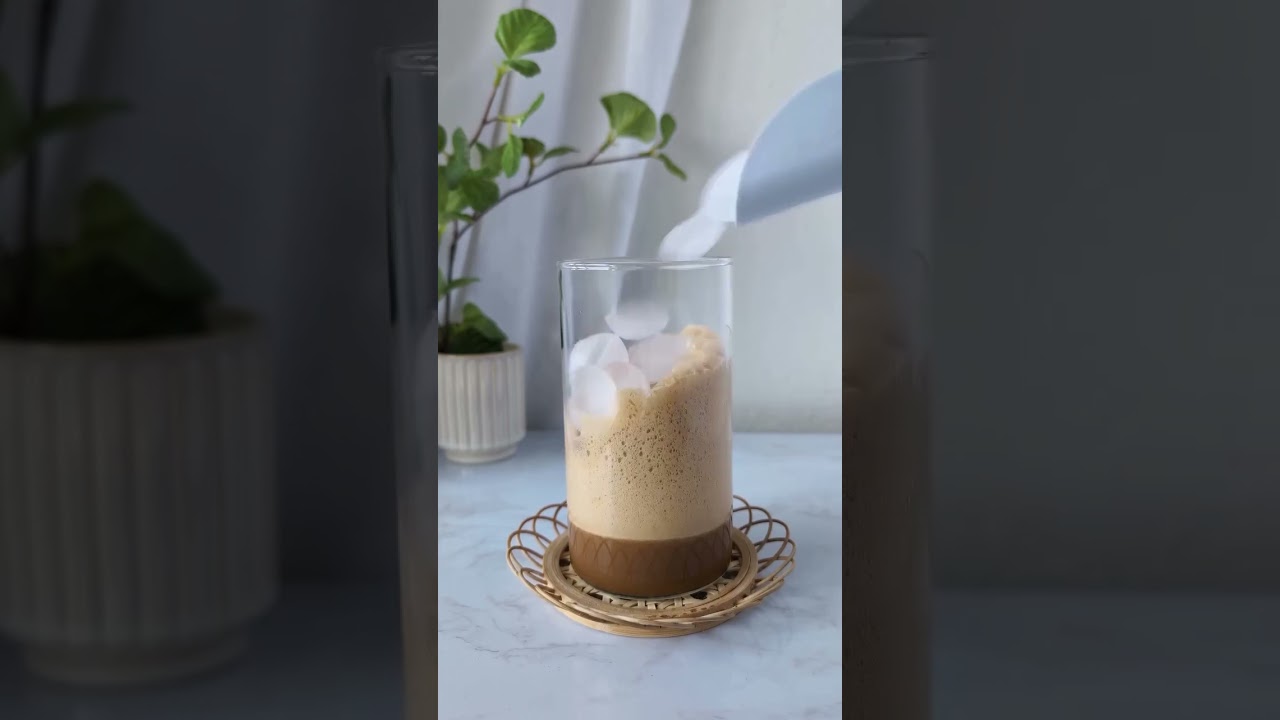 High Protein Caramel Apple Latte Recipe 🍎