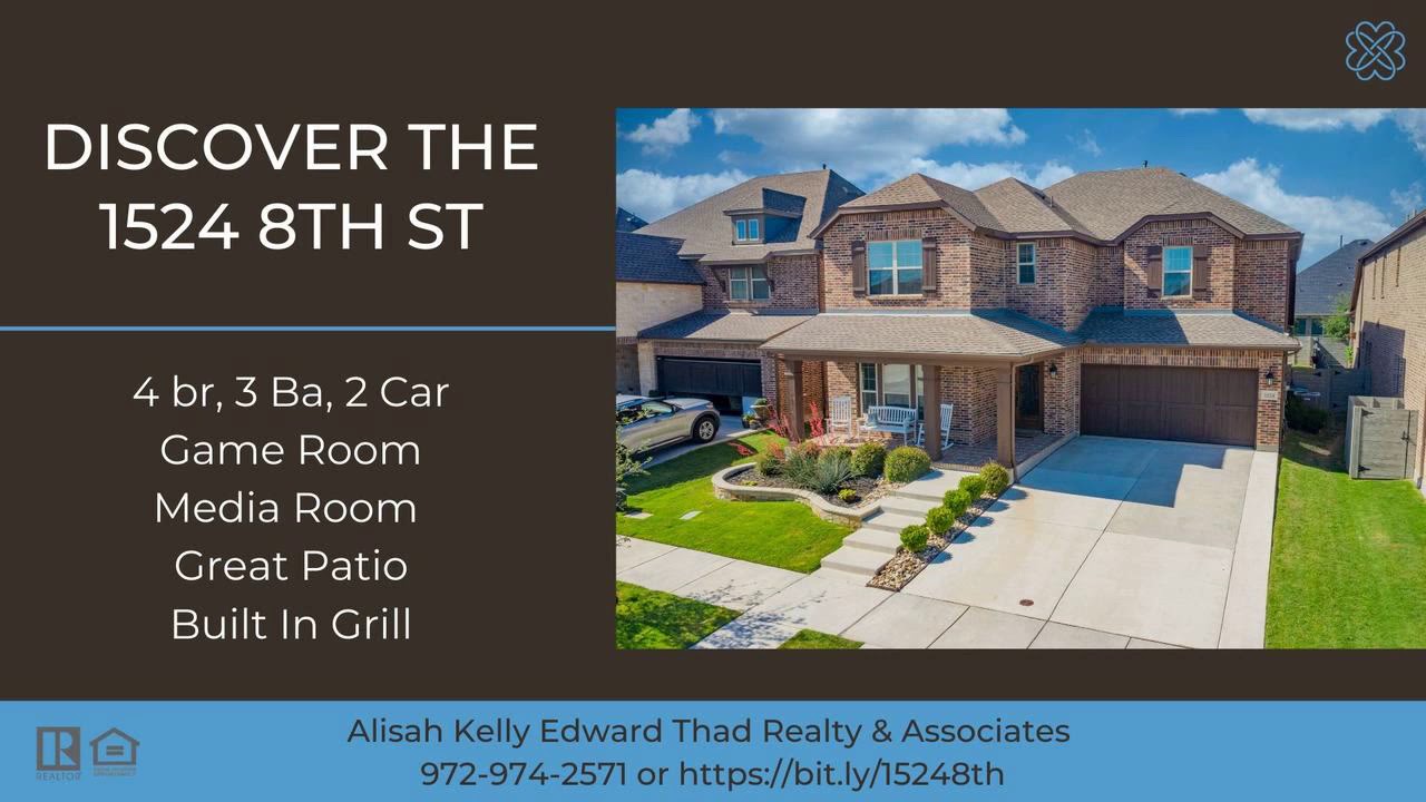 Just Listed Home for sale in Harvest 4 BR 3 BA Argyle TX 76226