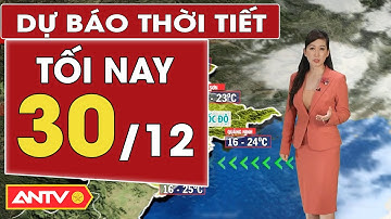 Dự báo thời tiết tối ngày 30/12: Bắc Bộ tiếp tục rét, Nam Bộ trời mát mẻ | ANTV