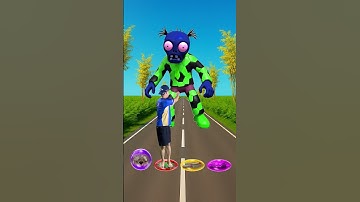 I jump on bubble ball to monster, Siren head, zombie, dinosaur #shorts #youtubeshorts#viral