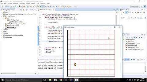 AP Computer Science: Karel the Robot Introduction (how to draw a square)