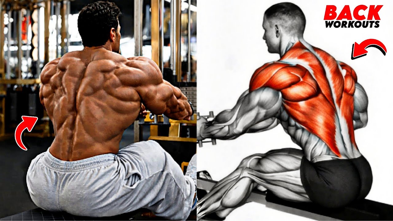 8 Best Back Exercises for a Thick, Wide & Detailed Back 💪🔥 - YouTube