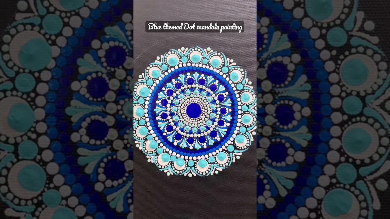 2025 Dot Mandala Painting Ocean Theme 
