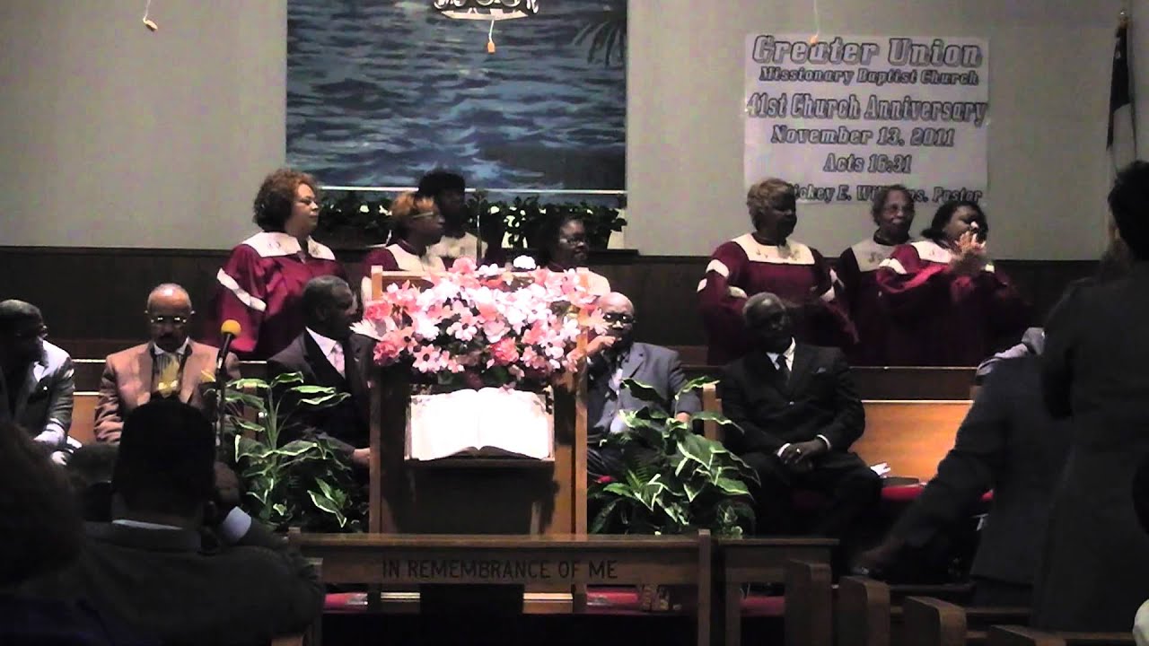 God Made Me Darlene and St. Paul Baptist Church Choir Austin Tx 11/13