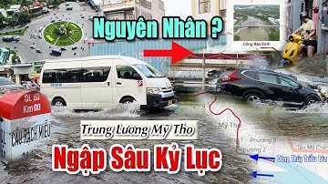 Ngập Lụt Trung Lương Tiền Giang Do Đâu ? Cống Bảo Định Ngăn Thủy Triều Mặn Người Dân Mỹ Tho Kêu Cứu