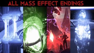 All Mass Effect 3 Endings - The Catalyst - 1440p Net Worth