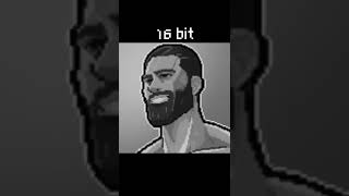 Giga chad 4 bit -- 128 bit #gigachad