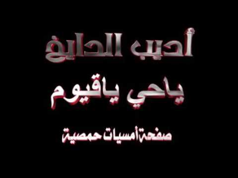 أديب الدايخ ياحي ياقيوم