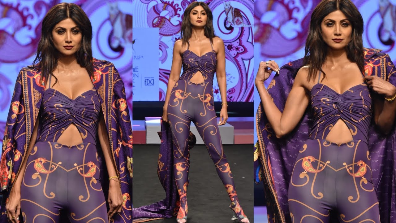 Shilpa Shetty Kundra On the Ramp at Lakme Fashion Week 2023 🤩🔥📸
