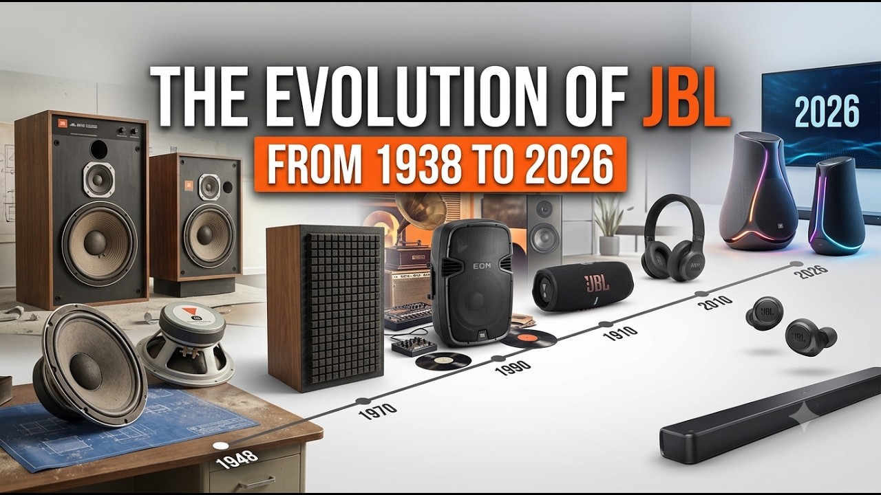The Evolution of JBL From 1938 to 2026 🔈🎵 - YouTube