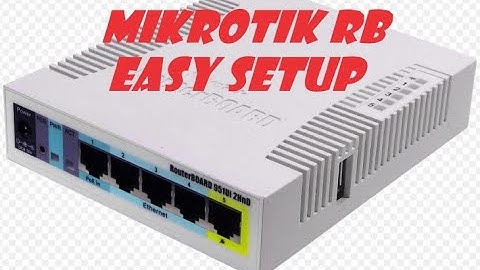 Mikrotik routerboard configuration//easy setup