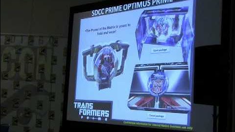 San Diego Comic-Con 2011 - Hasbro: Transformers Brand Panel 1