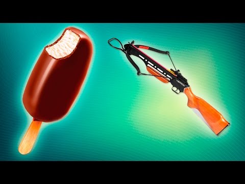 DIY Арбалет из палочек от мороженого