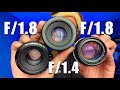 Canon 50mm 1.8 Stm vs 50mm 1.8 II vs 50mm Vintage 1.4