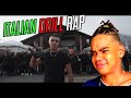 AMERICANS REACTION TO ITALIAN DRILL/RAP!🇮🇹 | Baby Gang - Bimbi Soldato