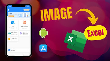 Convert JPG to Excel using Android & iOS | Picture to Excel | Image to Excel Converter for Phone