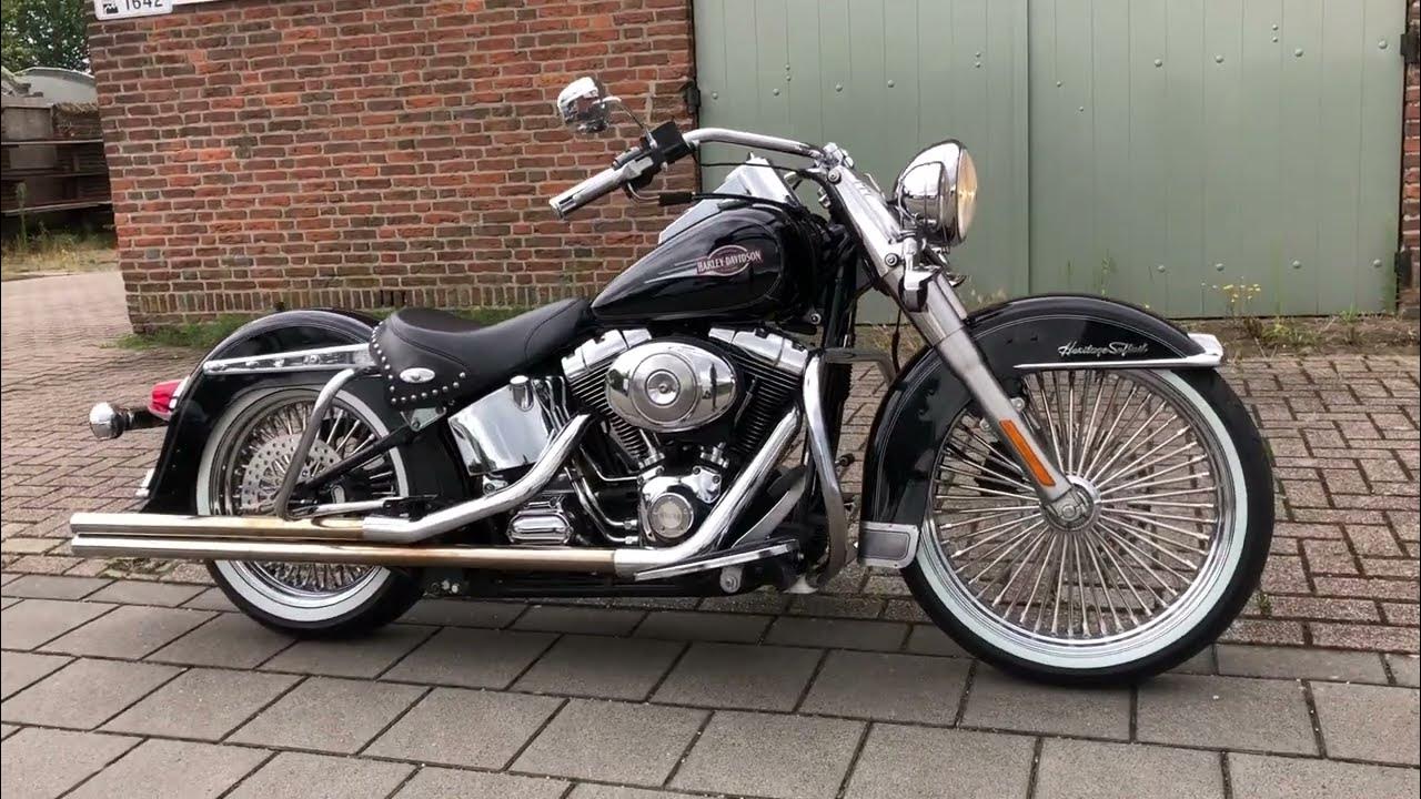 heritage softail with 21 inch front wheel