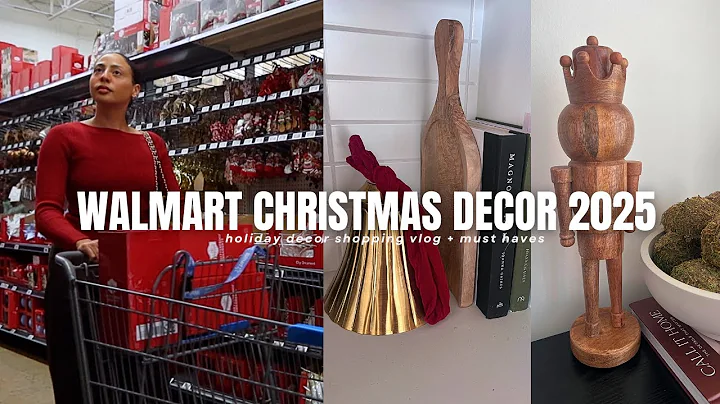 WALMART CHRISTMAS DECOR SHOP WITH ME 2025! 🎄