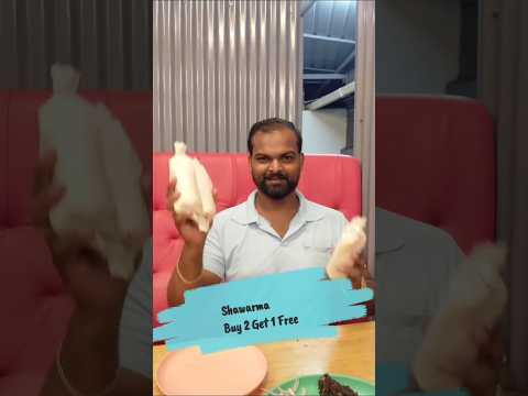 Shawarma Buy 2 Get 1 Free Offers #nagercoilvlogs #food #aralvaimozhi #thovalai #foodie #food