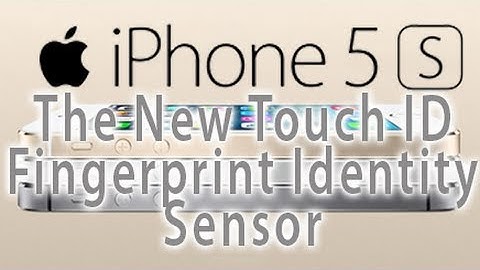 Apple - iPhone 5s - The new Touch ID fingerprint identity sensor