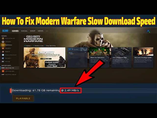 Fix Battle.net Slow Download Speed  Increase Download Speed On Battle.net  [2023] 