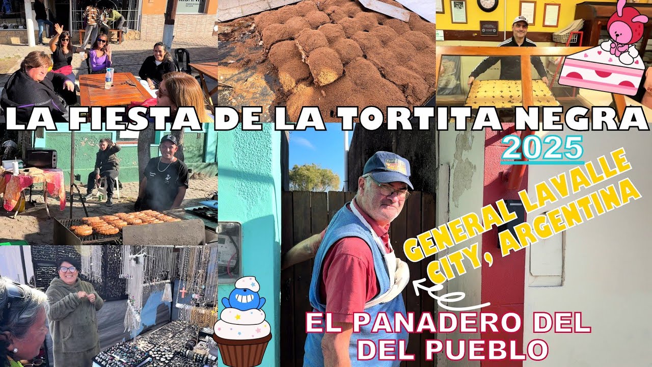 Argentina Black Sugar Pastry Festival | Fiesta De La Tortita Negra 2025, General La Valle.
