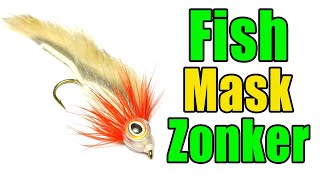 Cheap 10PCS Fly Tying Fish Skull Fish Mask Head for Streamer Flies