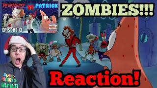 PENNYWISE WON!!! || Pennywise Vs Patrick - Cartoon Beatbox Battles Reaction!