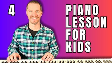 Piano Lessons for Kids - 4 - Mary Had a Little Lamb  #piano #kids