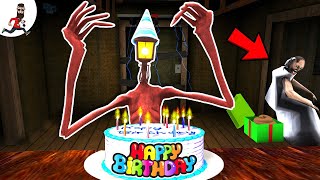 Siren Head Happy Birthday ► Granny ppoop as a gift ► Funny Horror Animation (parody)