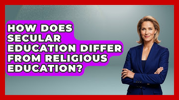 How Does Secular Education Differ From Religious Education? - Learn About Atheism