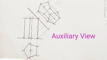 Auxiliary Views//Engineering Drawing //Engineering Graphics