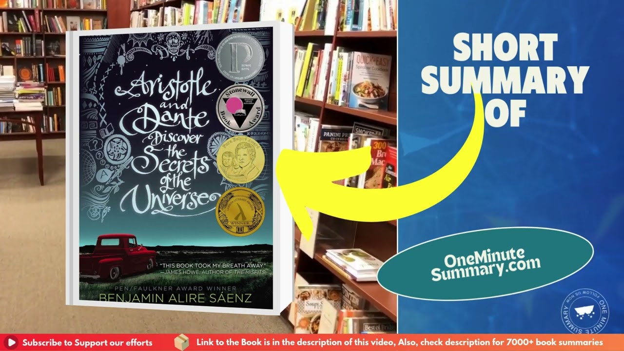 Summary of Aristotle and Dante Discover the Secrets of the Universe by Benjamin Alire Sáenz