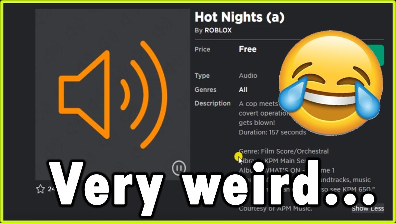 Roblox Uploads Very Weird Audio You Wont Believe It Youtube - roblox audio cost