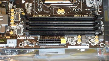 How To Build a Gaming PC (2013) Part 3 - Installing the Ram