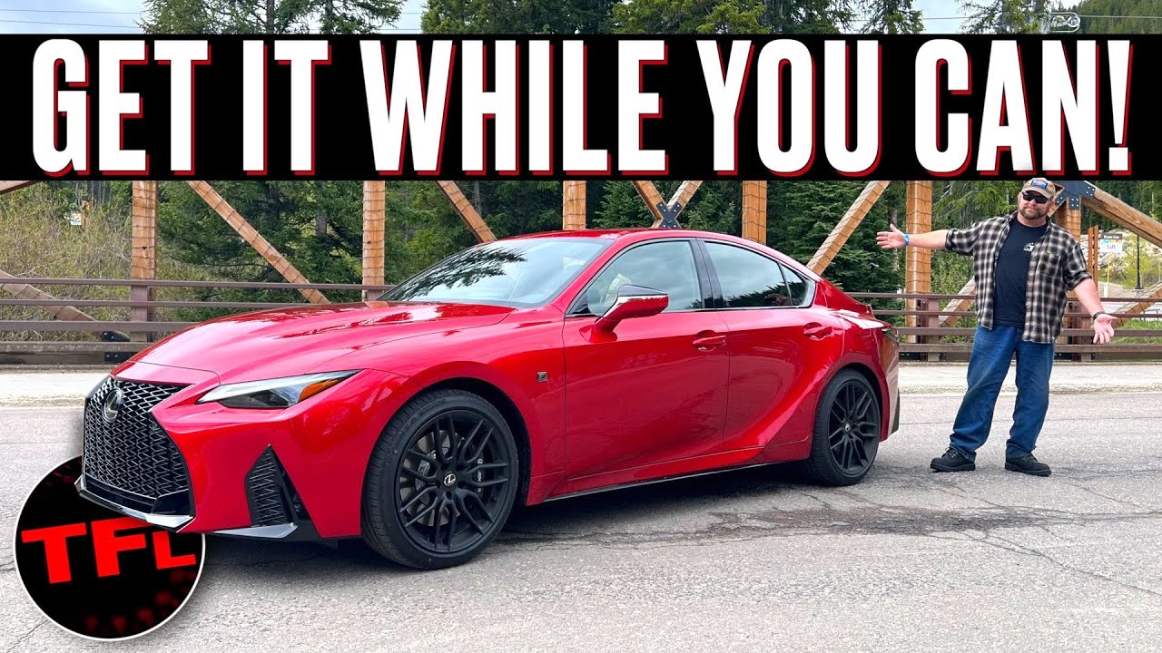 The New Lexus IS 500 F Sport Is the Last of a Dying Breed of V8 Sports Sedans...the Clock's Tic