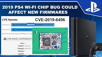 PS4 Old Wi-Fi Vulnerability Could Affect New Firmwares