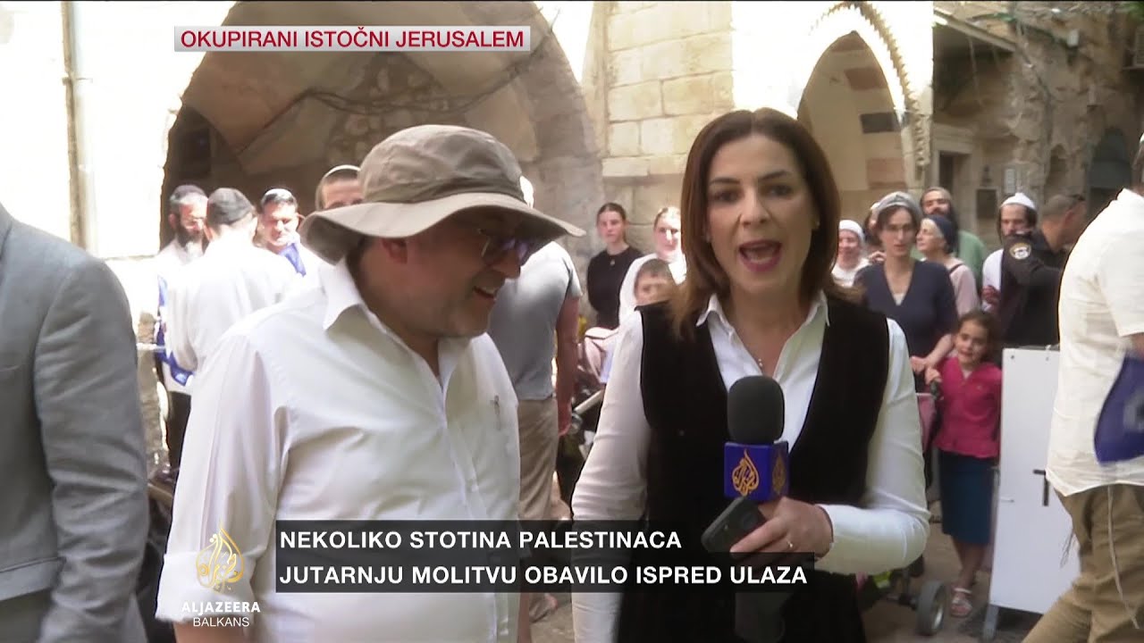 قطع مستوطنون إسرائيليون بث مراسل قناة الجزيرة