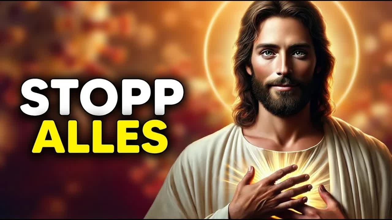 GOTT SPRICHT： Bevor du weitergehst, HÖRE MICH ｜ Gottes Botschaft Heute ｜ Gott spricht zu dirr