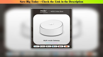 Editor’s Choice MOES Smart Multi-mode Gateway ZigBee 3.0 WiFi Bluetooth Mesh Hub Work with Tuya Sma