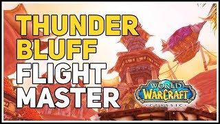 Thunder Bluff Flight Master WoW Classic