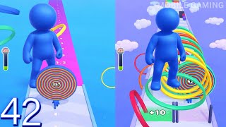 Layer Man 3D Run and Collect Forward vs Reverse Gameplay Walkthrough Part-42 | MOBILE GAMING 