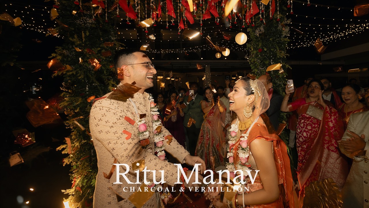 Ritu & Manav: Not Just a Wedding, A New Home // Wedding Teaser // Charcoal & Vermillion